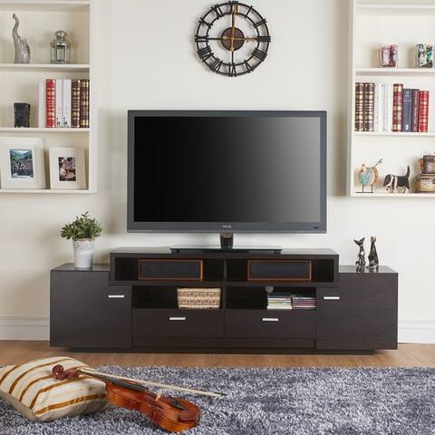 Porch & Den Brickell 72-inch Modern Tiered TV Stand