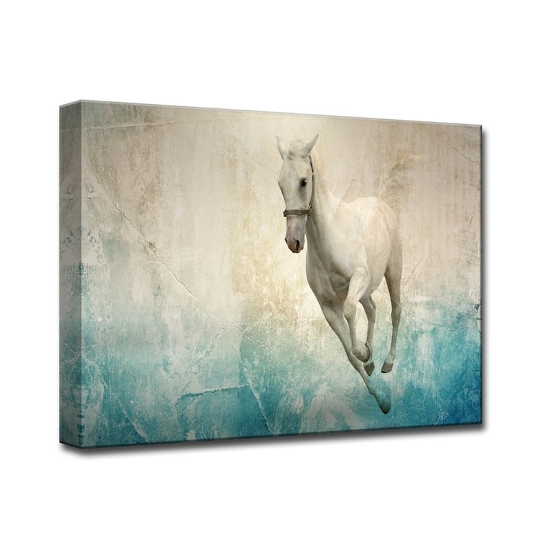 The Gray Barn 'Equestrian Saddle Ink PSVIII' Canvas Wall Art