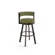 Strick & Bolton Klykov Upholstered Back 26-inch Swivel Metal Counter Stool - Thumbnail 22