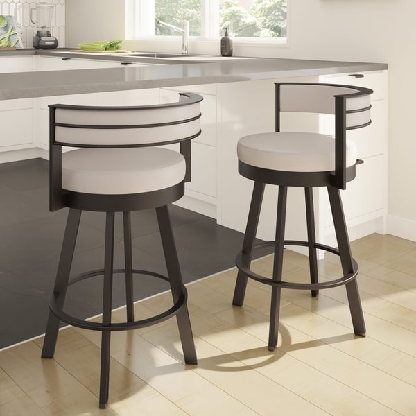 White Metal Swivel Bar Stools - 10 best swivel bar stools of september ...