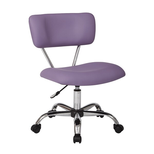 purple office chair staples