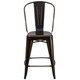 Carbon Loft Ernest Distressed Metal Indoor 24-inch Counter Stool - Thumbnail 39