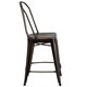 Carbon Loft Ernest Distressed Metal Indoor 24-inch Counter Stool - Thumbnail 37