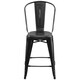 Carbon Loft Ernest Distressed Metal Indoor 24-inch Counter Stool - Thumbnail 28