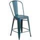 Carbon Loft Ernest Distressed Metal Indoor 24-inch Counter Stool - Thumbnail 33