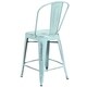 Carbon Loft Ernest Distressed Metal Indoor 24-inch Counter Stool - Thumbnail 31