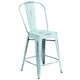 Carbon Loft Ernest Distressed Metal Indoor 24-inch Counter Stool - Thumbnail 29