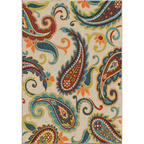 The Curated Nomad Bohemian & Eclectic Indoor Polypropylene Area Rug