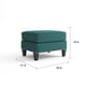 preview thumbnail 3 of 5, Copper Grove Harrison Contemporary Teal Armchair & Ottoman set