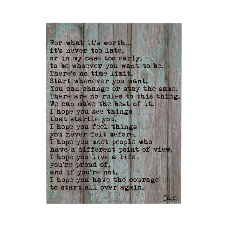 The Curated Nomad 'Courage' by Olivia Rose Canvas Art
