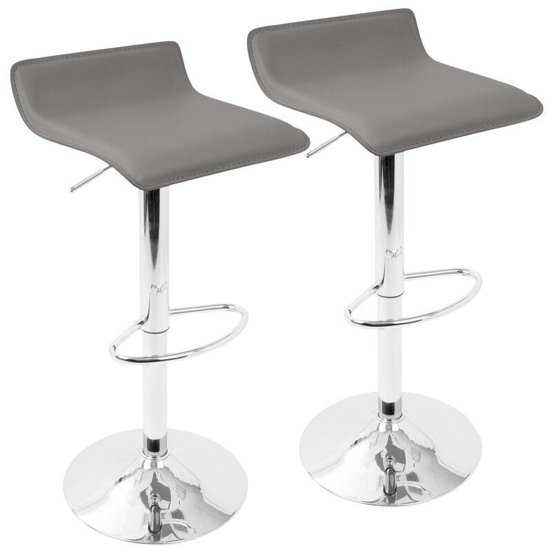 Porch & Den Tower Contemporary Ale Adjustable Barstools (Set of 2)