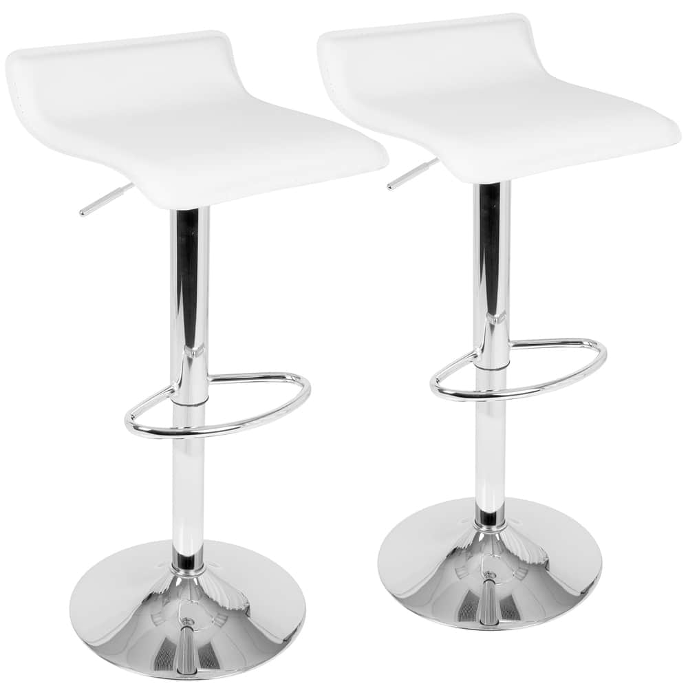 Porch & Den Tower Contemporary Ale Adjustable Barstools (Set of 2)
