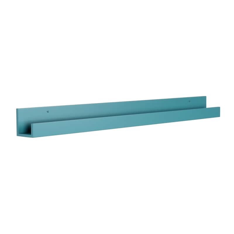 Porch & Den Bear Wood Holder Ledge Floating Wall Shelf