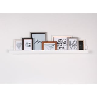 Porch & Den Bear Wood Holder Ledge Floating Wall Shelf