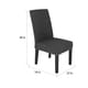 preview thumbnail 4 of 5, Copper Grove Humboldt Nailhead-trim Fabric Dining Chairs (Set of 2)