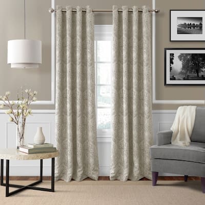 Porch & Den Patrick Room Darkening Grommet Top Curtain Panel