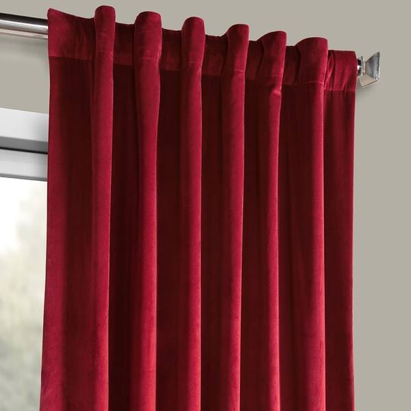 Shop Exclusive Fabrics Heritage Plush Velvet Curtain Free
