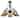 Tiffany Style 5-light Blackish Bronze/Art Glass Chandelier