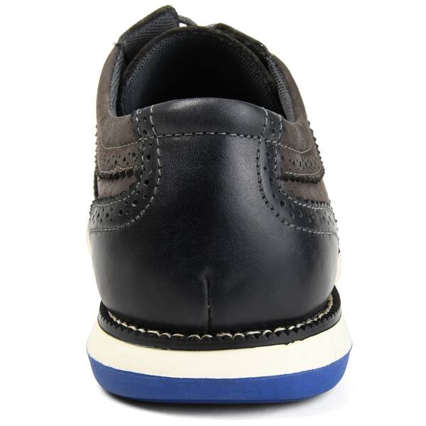 Shop Vance Co Men S Drake Comfort Sole Genuine Leather Wingtip