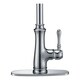 preview thumbnail 7 of 6, ANZZI Luna Single Handle Pull-Down Sprayer Kitchen Faucet in Polished Chrome - Polished chrome