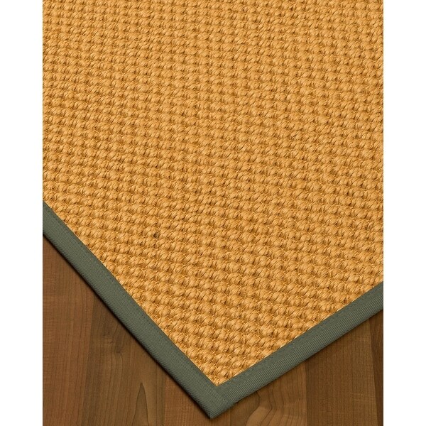 Naturalarearugs Vienna Natural Sisal Area Rug Non Slip Latex Backing 4 By 6 Stone Border
