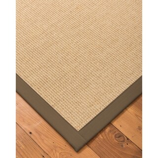 area backing latex border natural sisal largo rug slip non fossil naturalarearugs sienna