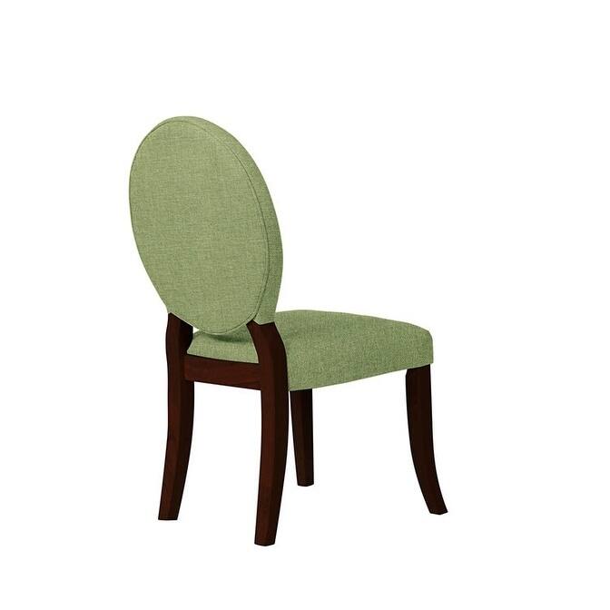 Set of 2 Isabella Side Chairs with Antoine Fabric # 713