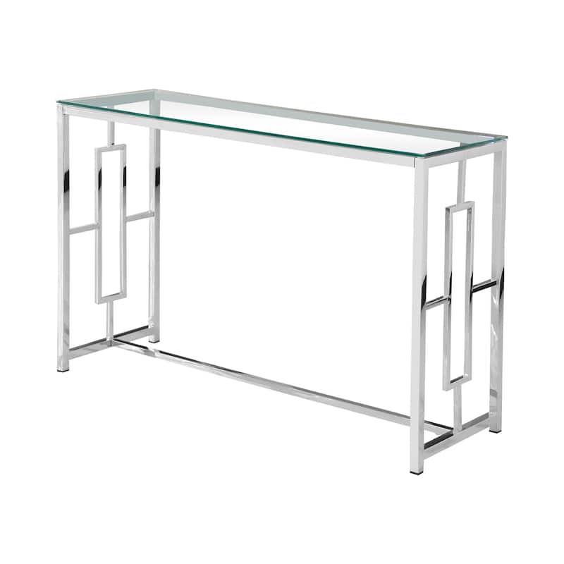 Best Master Furniture Silver Sofa Table