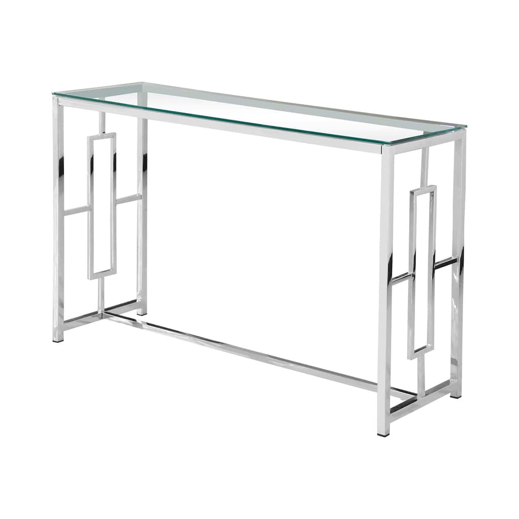 Best Master Furniture Silver Sofa Table