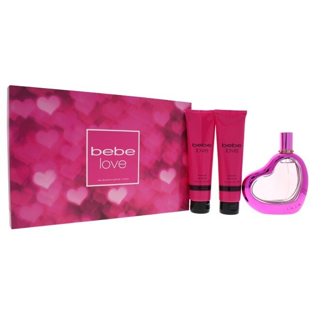 Bebe Love Women S 3 Piece Gift Set Overstock