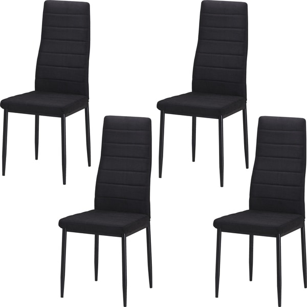 Shop Best Quality Furniture Upholstered Dining Side Chair (Set of 4