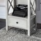 preview thumbnail 6 of 4, Furniture of America Biel Rustic White Solid Wood Storage Bookshelf