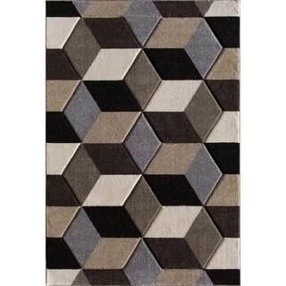 Central Oriental Area Rugs Online At Our Best Elevation Racy Dark Brown 7 10