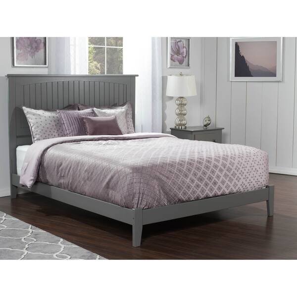 Nantucket Queen Traditional Bed In Atlantic Grey Nantucket Queen Traditional Bed In