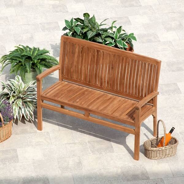 Shop 47 Bali Bench Teak Free Shipping Today Overstock 20279813
