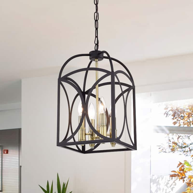 Wenibal 10-Inch Antique Bronze 4-Light Pendant