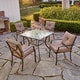 preview thumbnail 6 of 5, Hanover Palm Bay 5-Piece Dining Set