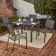 Hanover Naples 5-Piece Square Dining Set - Thumbnail 1