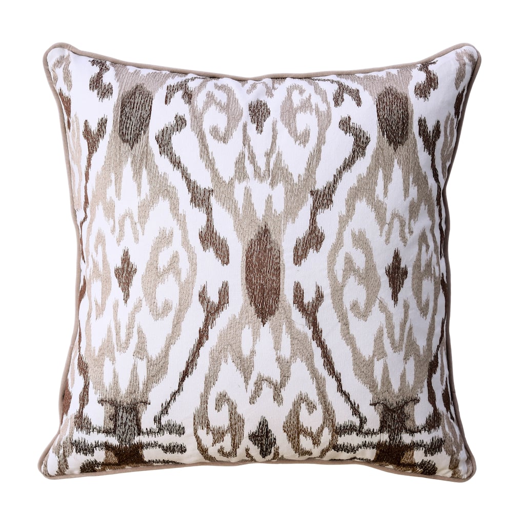 Nem Contemporary Brown Throw Pillows (Set of 2) by Furniture of America