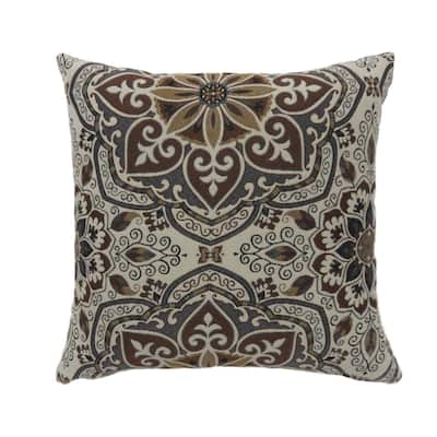 Bela Bohemian Multi-color Fabric Throw Pillows (Set of 2) by Furniture of America