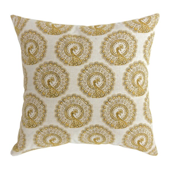 Furniture of America Leca Contemporary Fabric Throw Pillows Set of 2