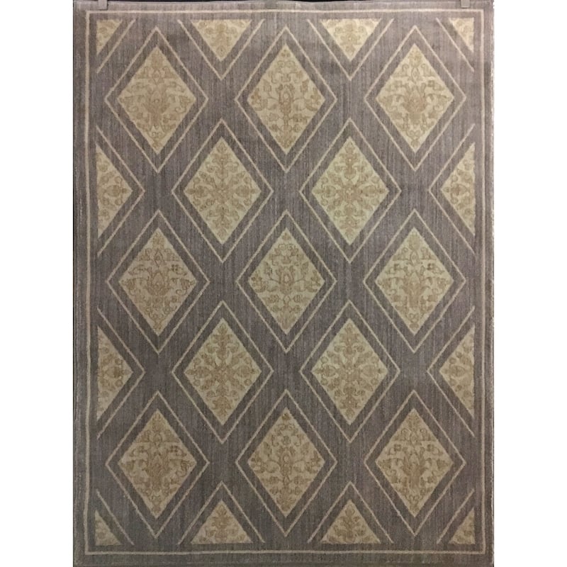 Diamond Pattern Contemporary Area Rug