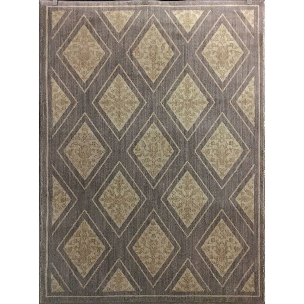 Diamond Pattern Contemporary Area Rug