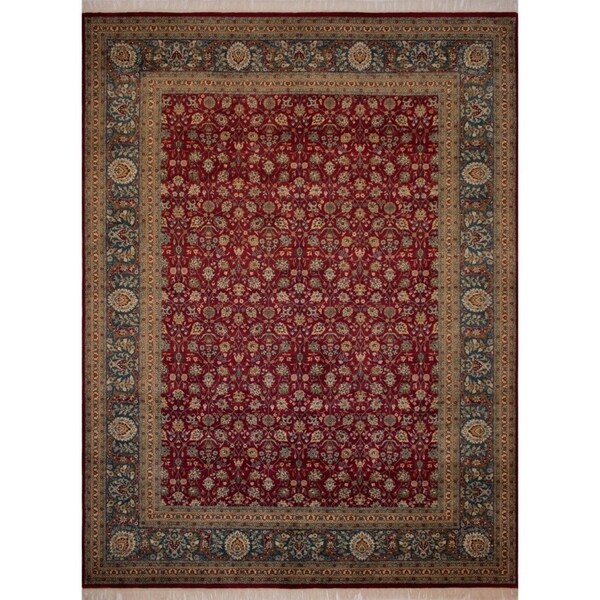 Noori Rug Pak Persian Wali Carmen Red Blue 9 1 X
