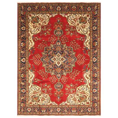 Handmade One-of-a-Kind Tabriz Wool Rug (Iran) - 7'9 x 11'3
