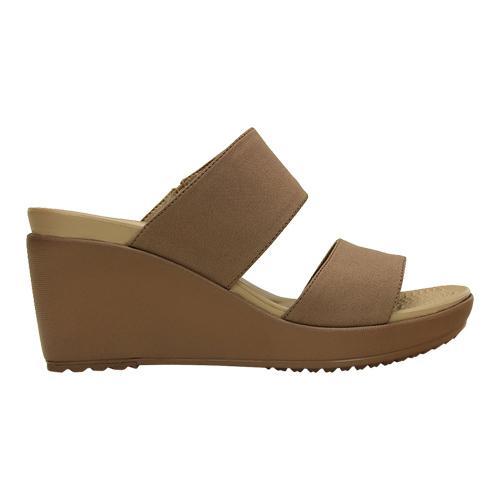 crocs leigh 2 strap wedge