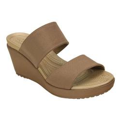 crocs leigh ii 2 strap wedge