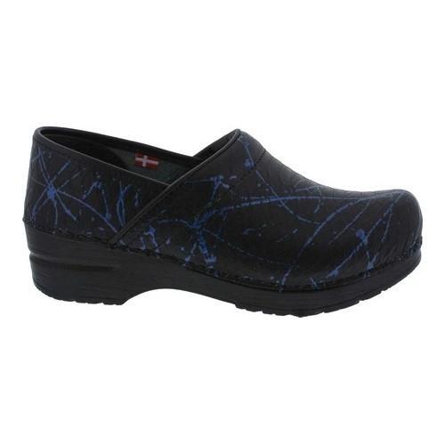 sanita blue clogs