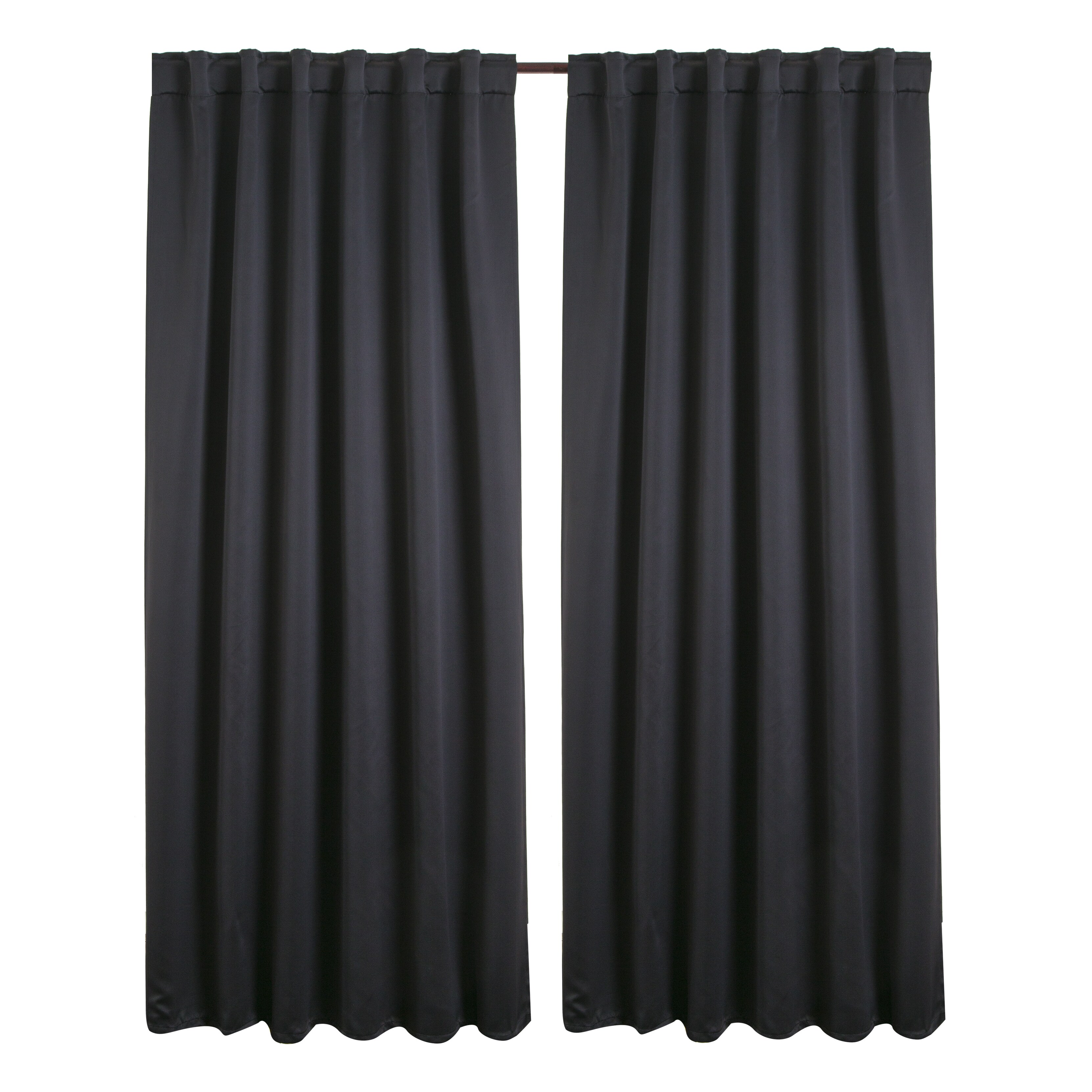 Shop Ottomanson Blackout Back Tab Curtain Panel Pair Free