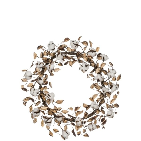 Cotton Wreath